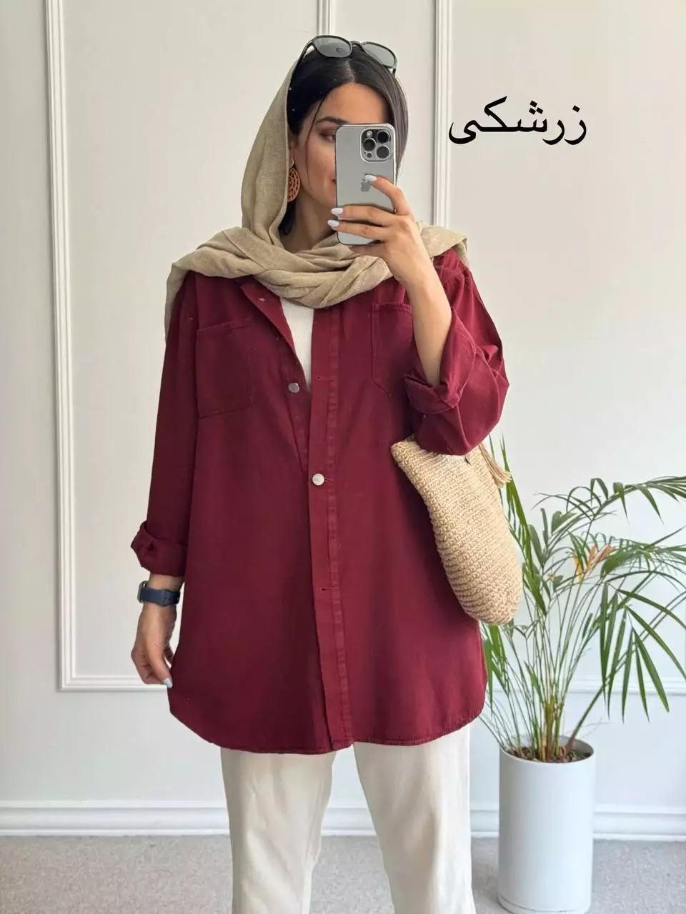 مانتو کتان زارا پلاس بلند ( دارای ایراد جزئی )